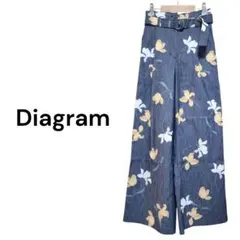 Diagram ダイアグラム デニムプリントパンツのサムネイル