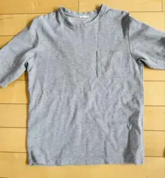 GU ポケットTシャツ　グレー　Mサイズ