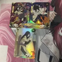 NARUTO Kayou カード SSR大蛇丸 UR薬師カブト オマケ4枚 - メルカリ