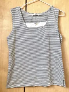 ストライプタンクトップ