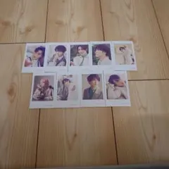 SnowMan　オレンジkiss　チェキ風カード