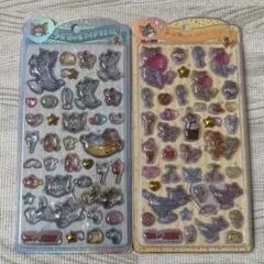 【正規品】トムとジェリー うるちゅるポップシール 2枚セット