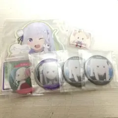 リゼロ ユリウス ハート缶バッジ×2個 異世界学園生活 - メルカリ