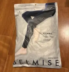 ②BELMISE 着圧レギンス M ロイヤルネイビー