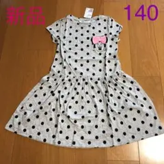 新品未使用　【H&M ミニーマウス　ワンピース】