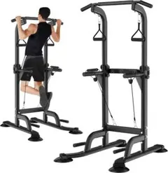 80【新品】懸垂マシン 懸垂バー　チンニングスタンド　懸垂台　耐荷重150kgのサムネイル