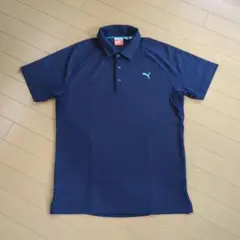 PUMA ネイビー ポロシャツ Sサイズ　デサント　オークリー
