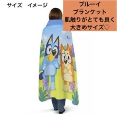 ディズニー　Jr ブルーイ　ビンゴ　ブランケット　大きい　毛布　寝具　アメリカ