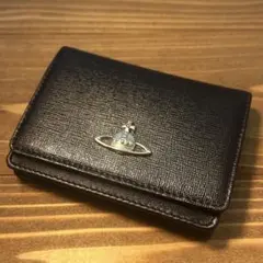 Vivienne Westwood 名刺入れ ブラックレザー ゴールドオーブのサムネイル
