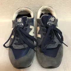 new balance 996 ネイビー/グレー スニーカー