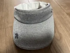 DESCENTE グレー スポーツバイザー