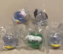 サンリオ はぴだんぶい ファッションリング ジュエルクリア 5点セット