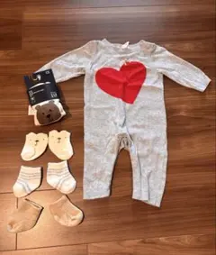 baby gap ロンパース 靴下 くまタイツ セット