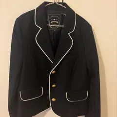 黒のブレザーXS、刺繍スカート、リボンセット