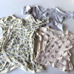 アプレレクール ベビー肌着3枚セット