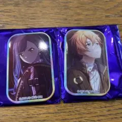 プロセカ カラフルライブ メタリック缶バッジ 白石杏 東雲彰人 - メルカリ