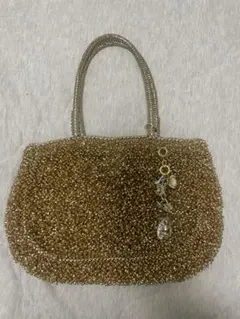 アンテプリマ　ゴールド バッグ