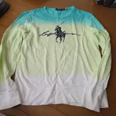 POLO by RALPH LAUREN 長袖カットソー M　グラデーション