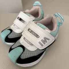 IFME イフミー キッズスニーカー 15.0cm ミントグリーン 水色