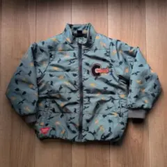 恐竜柄 中綿　ジャンパー ジャケット キッズ 男の子 130cm