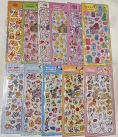 正規品 ディズニー プチドロ プチドロップステッカー 11枚 ボンドロ シール