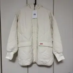 新品 JAVAジャバ 別注8wayバラクラバ付リバーシブル中綿キルティングコート