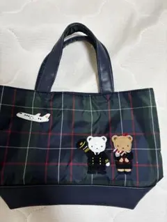 JAL× familiar JALオリジナル ミニトートバッグ