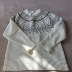 【美品】nano universe ニット　セーター Fサイズ