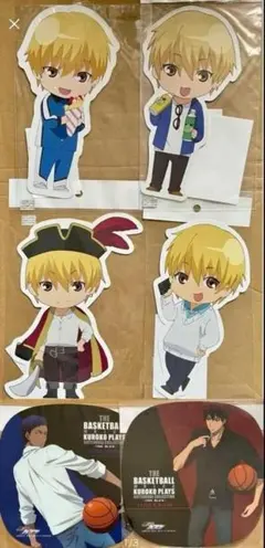 578 黒子のバスケ　ダイカットポストカード　くつろぎコレクション　セット