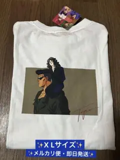 ★新品・タグ付★ 幽☆遊☆白書　戸愚呂兄弟 Tシャツ　アニメTシャツ　白　X L