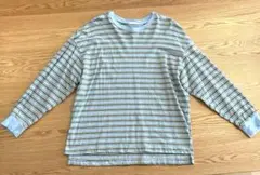 GU  ストライプロンT XLサイズ