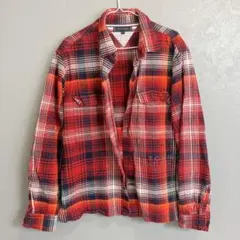 2900-38○ TOMMY HILFIGER チェック柄ネルシャツ L