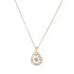 canal 4℃ 10k しずく　ネックレス