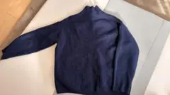 UNIQLO ネイビー ニット 長袖セーター