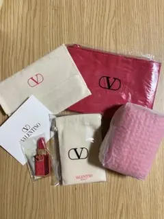 VALENTINO ポーチ&ミラー　ノベルティ