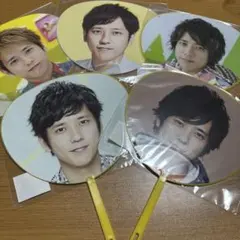 二宮和也ミニうちわ 5枚セット
