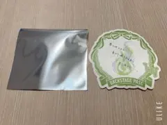 うたプリ　ASSHC 特典　バックステージパス風ステッカー　シオン