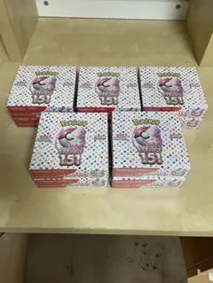 2025年最新】ポケモンカード151 シュリンク付き 10boxの人気