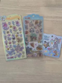 うるちゅるポップシール　おはじき　ドロップジュエリーシール　トムとジェリー