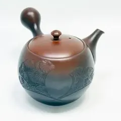 限定値下げ❗️備前焼　横手急須「八十八夜」　五郎兵衛窯　新品未使用品 備前焼 穴窯 備前焼物故作家 前嶋 五一郎 緋襷徳利76 備前焼卸・小売