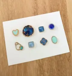 no.189 ハンドメイド レジン ピアス イヤリング