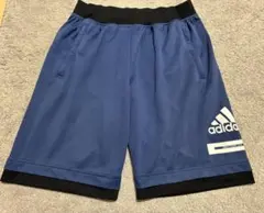 adidasアディダス　ジュニア　ハーフパンツ　160 ネイビーのサムネイル