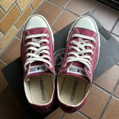 ●週末限定価格です！ CONVERSE ALL STAR バーガンディ スニーカ