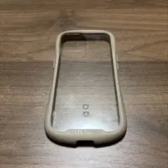 iFace Reflection ベージュソフトケース iPhone15