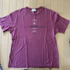 CROCODILE メンズ Tシャツ ワインレッド Lサイズのサムネイル