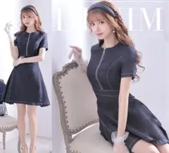 JEWELS デニム ワンピース Mサイズ キャバドレス ナイトドレス