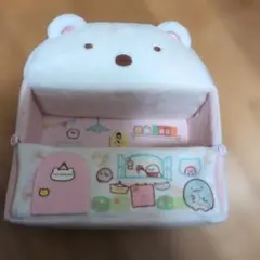 値下げ。すみっコぐらし　てのひらぬいぐるみ　しろくまのおうち