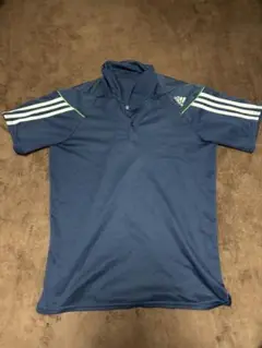 アディダス　ポロシャツ　ネイビー　adidas