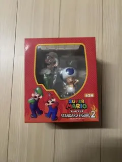 【美品・箱付き】スーパーマリオ スタンダードフィギュア2 ルイージ
