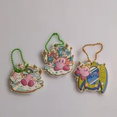 星のカービィ ラバーキーホルダー 3点